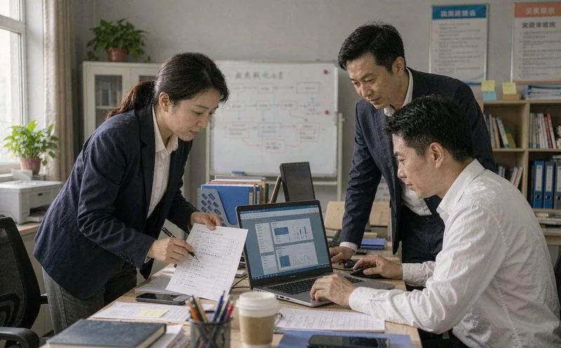 中国管理者团队对照功能清单评审软件系统演示