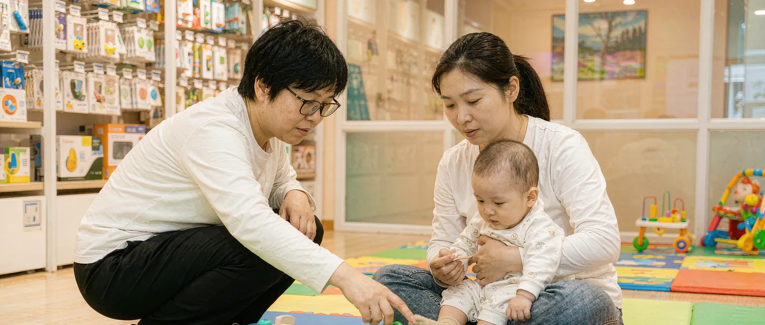 母婴连锁门店运营与育儿顾问随访系统一线作业实景