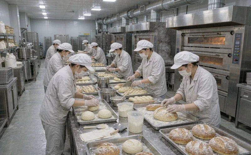烘焙连锁门店管理系统一线作业实景