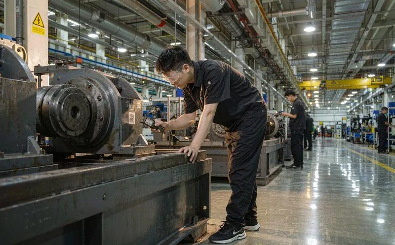 设备资产管理系统一线作业实景