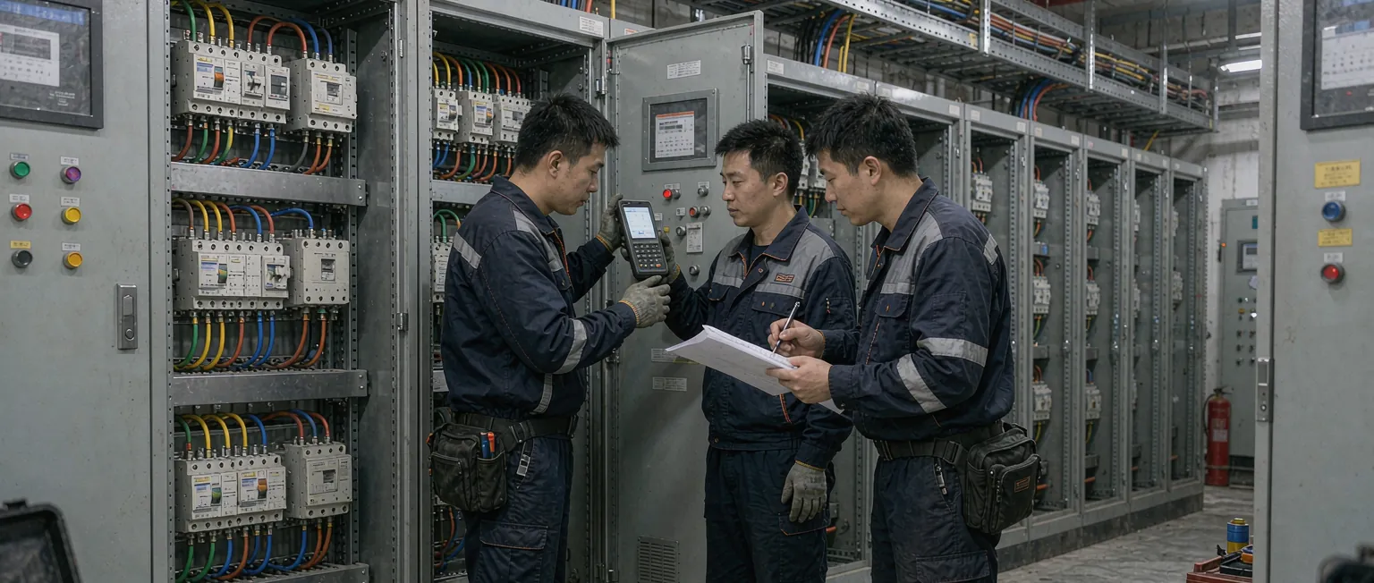 园区楼宇能耗与费用分摊管理系统一线作业实景