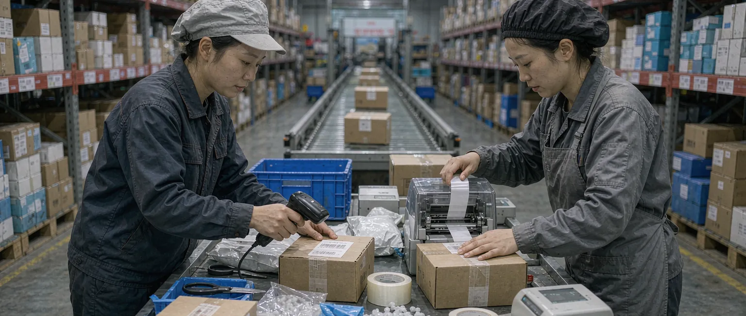 中国品牌零售企业在会议室用大屏查看自建商城的后台经营数据