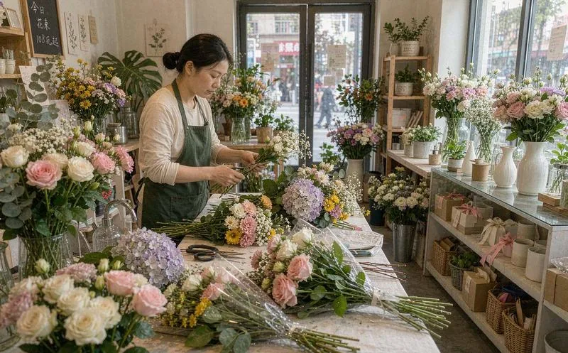 鲜花零售连锁管理系统应用场景