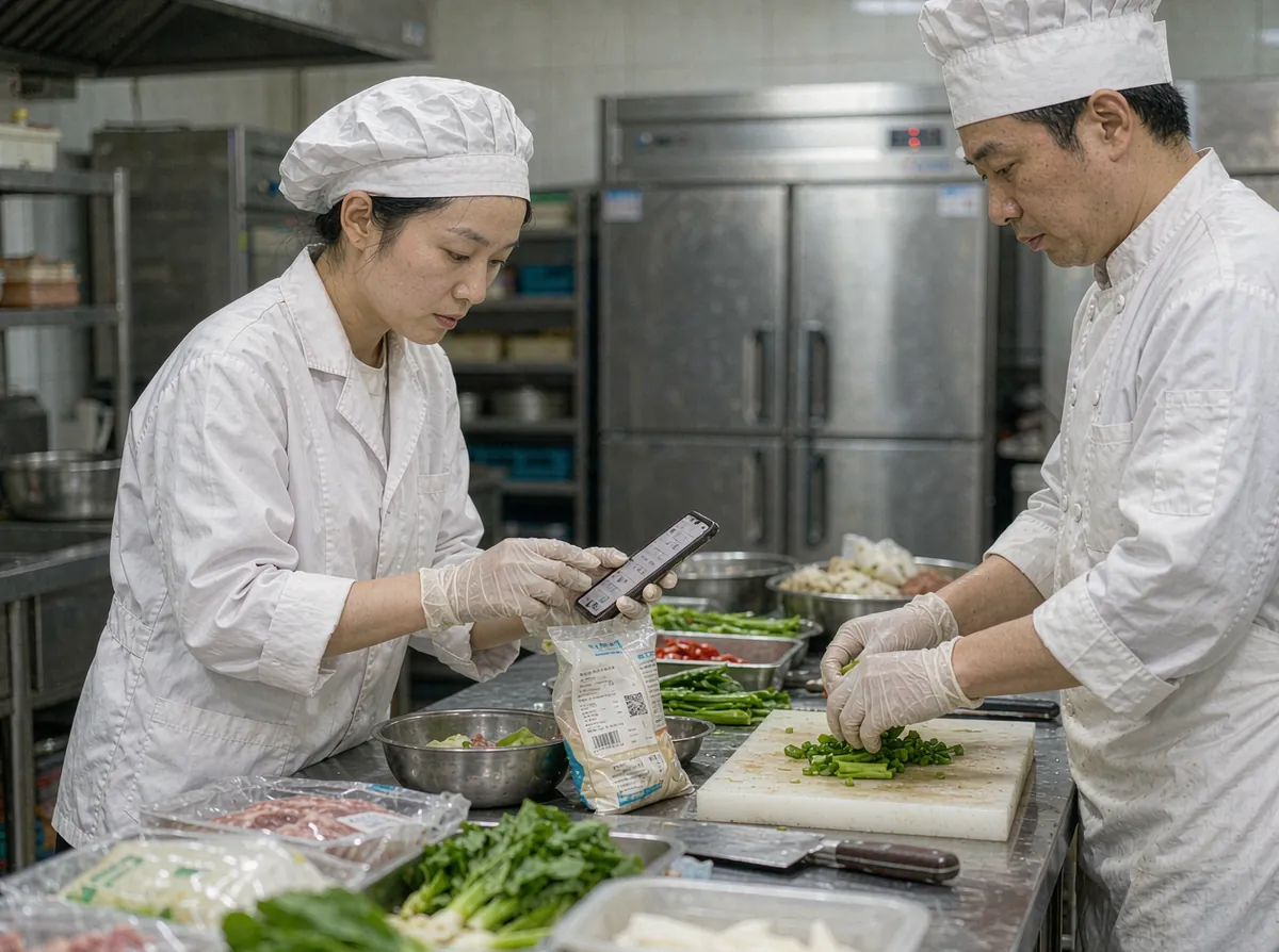 食品安全溯源与明厨亮灶管理系统应用场景