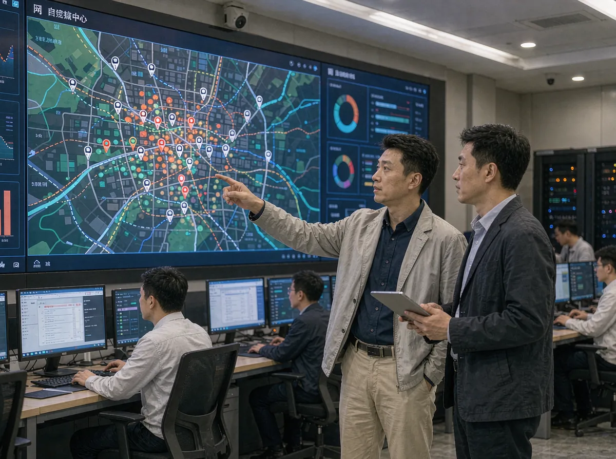 GIS 地理信息与可视化调度平台真实应用场景