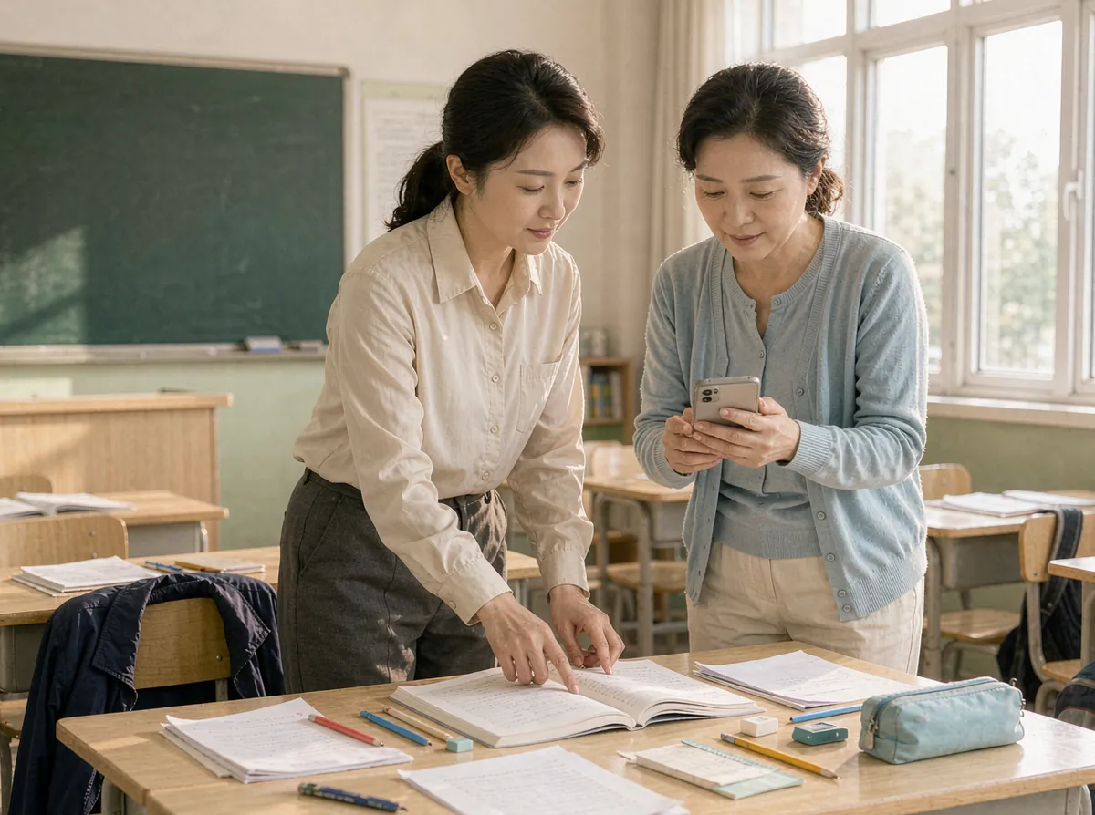 家校共育与成长档案系统真实应用场景