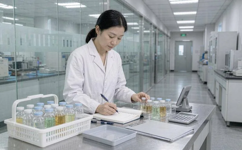 第三方检测实验室管理系统一线作业实景