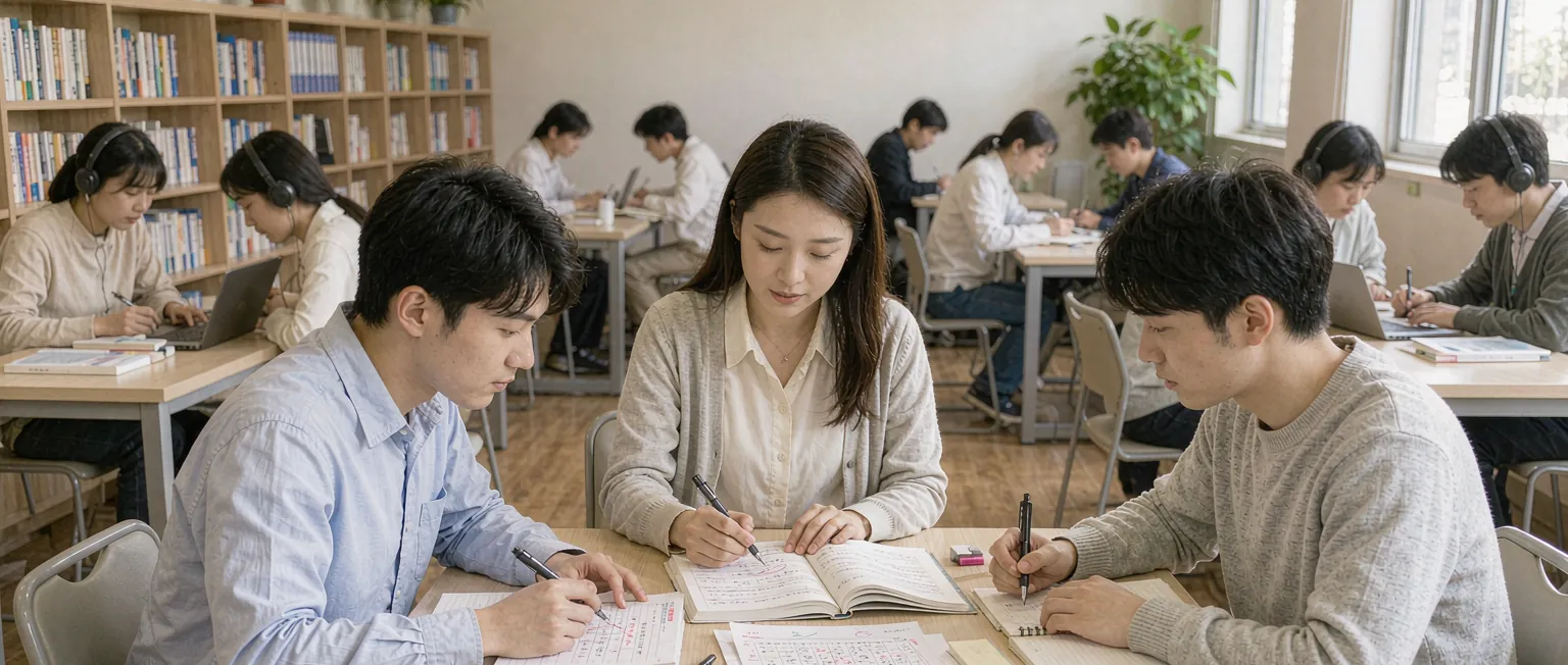 语言培训机构测评分班与教务管理系统一线作业实景