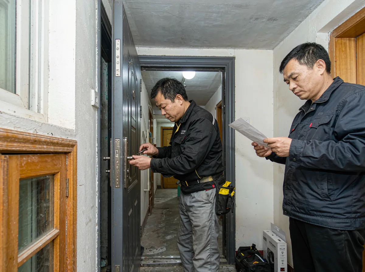 开锁换锁与门锁安装上门服务管理系统真实应用场景