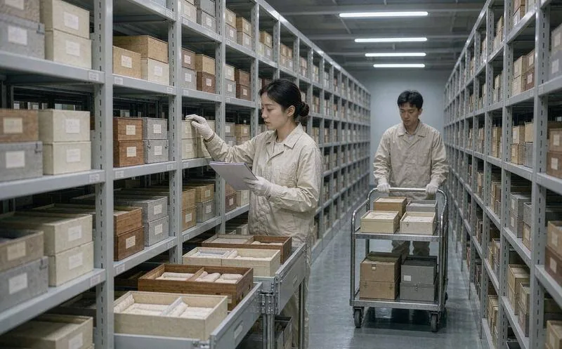 博物馆文博场馆管理系统一线作业实景