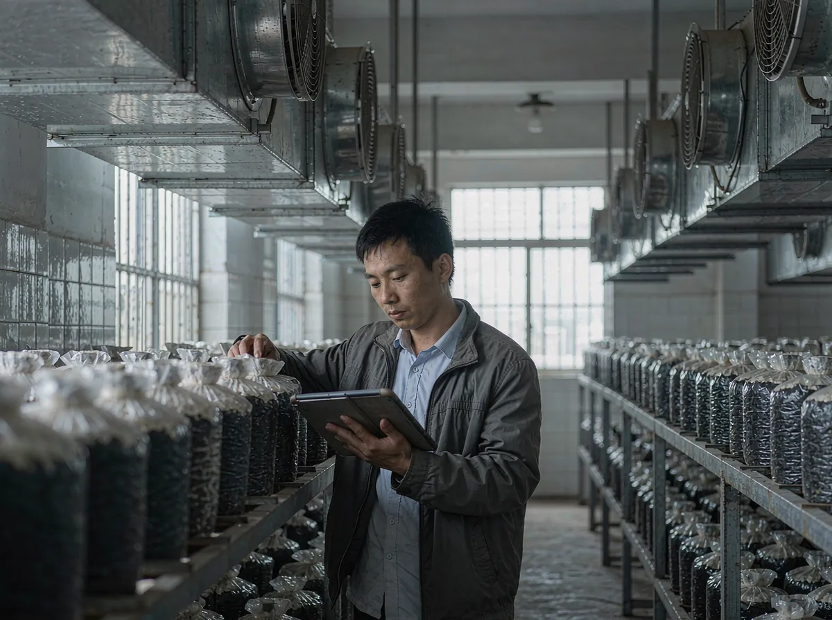 食用菌工厂化栽培与鲜品配送管理系统真实应用场景