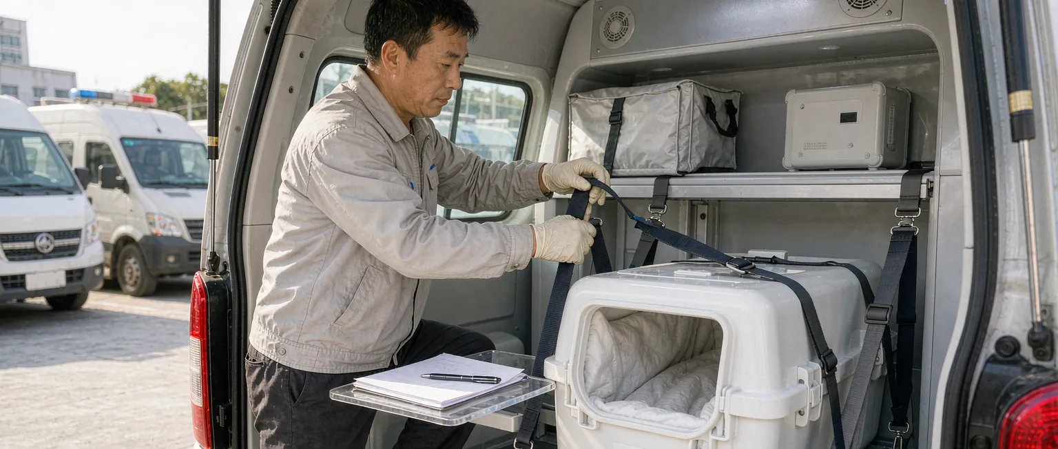 宠物殡葬与遗体告别服务管理系统一线作业实景
