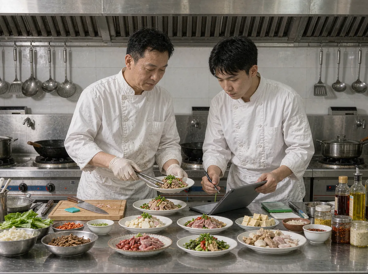 菜品研发与标准成本卡系统真实应用场景
