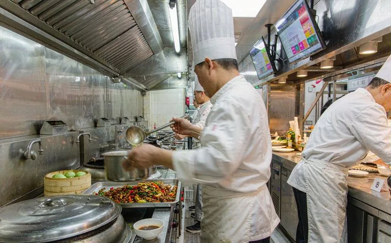 连锁餐饮管理系统一线作业实景