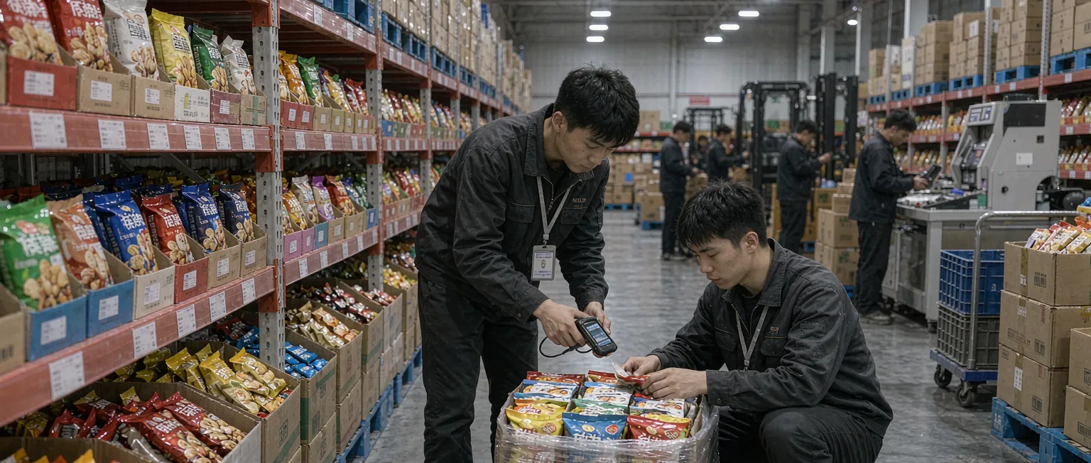 零食量贩连锁门店运营管理系统一线作业实景