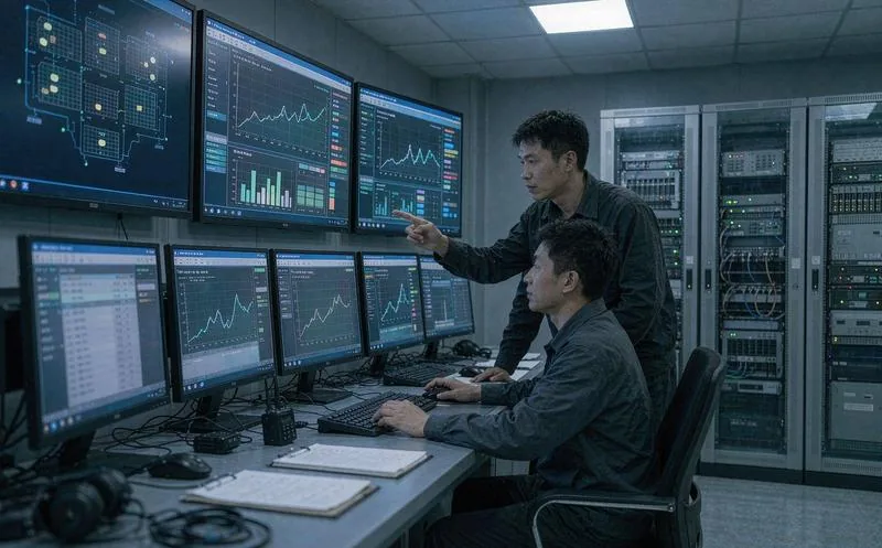 光伏电站智能运维系统一线作业实景