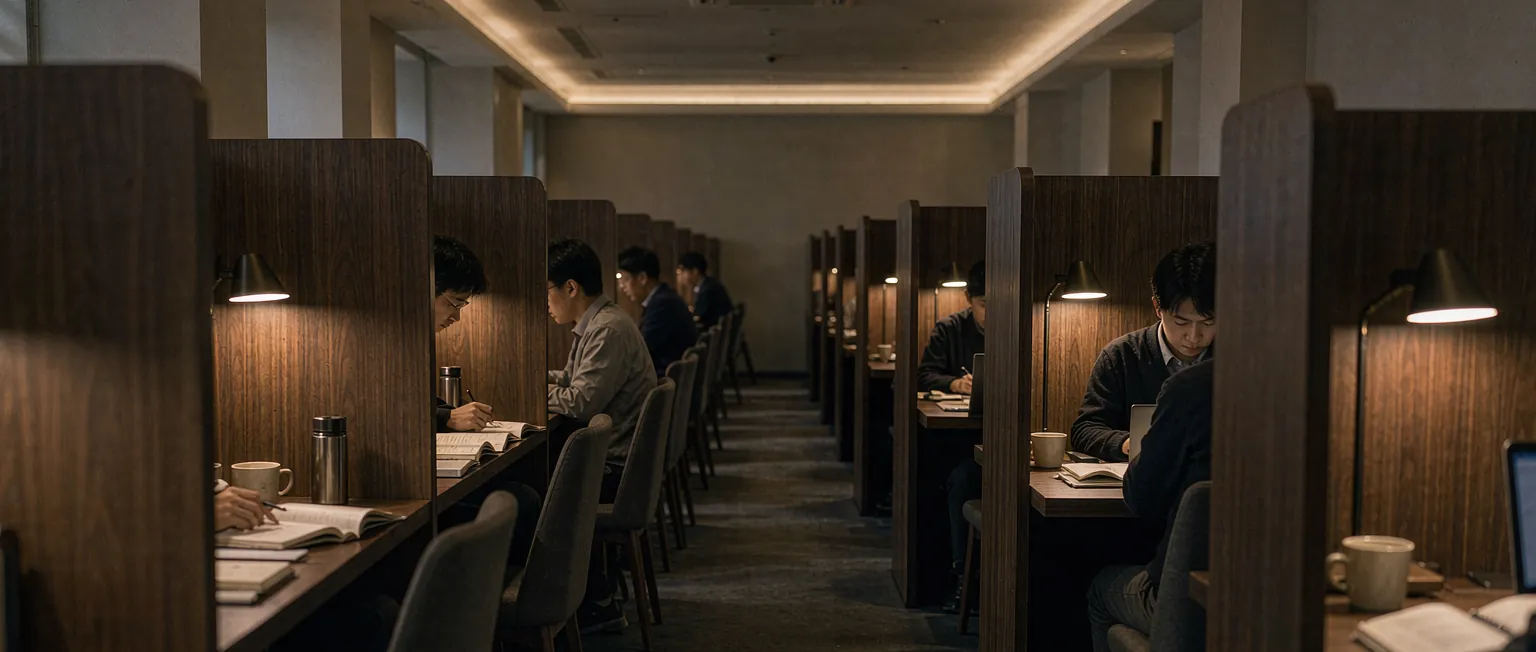 付费自习室座位预约与门禁管理系统一线作业实景