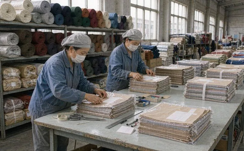 服装制衣生产管理系统一线作业实景