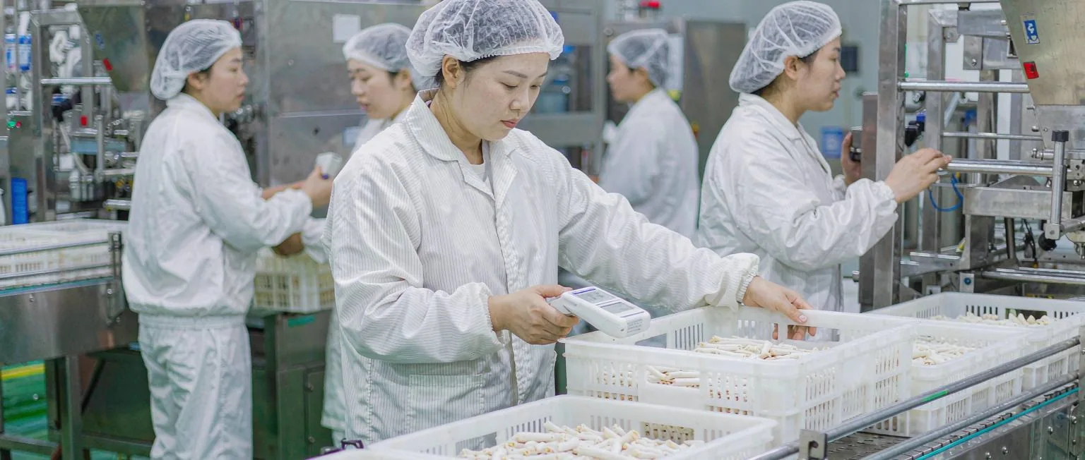 产品质量追溯系统一线作业实景