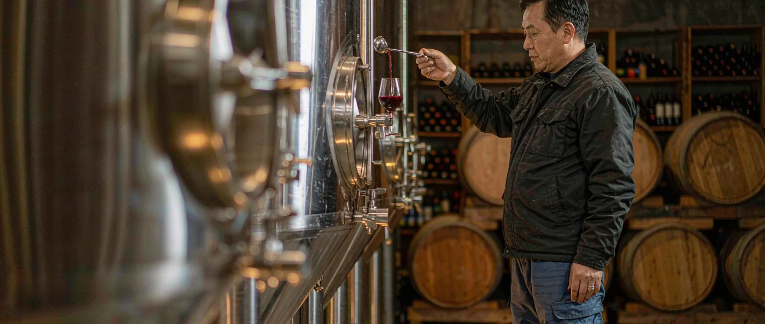 葡萄酒庄与酒窖运营管理系统一线作业实景